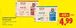 Lidl COSHIDA PURE TASTE Paté para gatos oferta