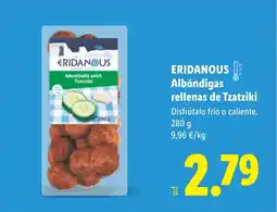 Lidl ERIDANOUS Albóndigas rellenas de Tzatziki oferta