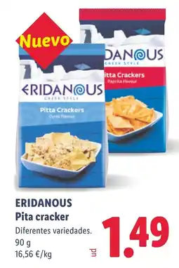 Lidl ERIDANOUS Pita cracker oferta