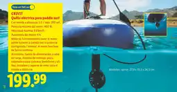 Lidl CRIVIT Quilla eléctrica para paddle surf oferta