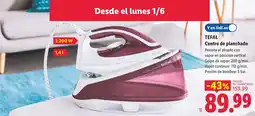 Lidl TEFAL Centro de planchado oferta