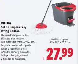 Lidl VILEDA Set de limpeza Easy Wring & Clean oferta