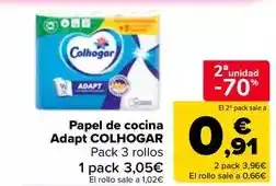Carrefour Market Colhogar - papel de cocina adapt oferta
