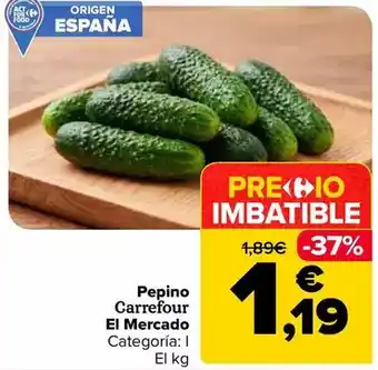 Carrefour Market Carrefour - pepino el mercado oferta