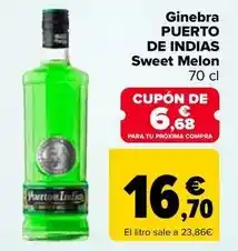 Puerto de indias - ginebra sweet melon