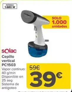 Carrefour Solac - cepillo vertical pc1503 oferta