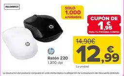 Carrefour Hp - raton 220 oferta