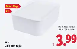 Lidl W5 Caja con tapa oferta