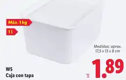 Lidl W5 Caja con tapa oferta
