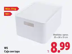 Lidl W5 Caja con tapa oferta