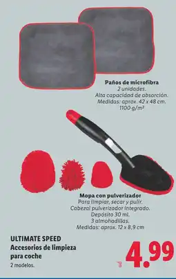 Lidl ULTIMATE SPEED Accesorios de limpieza para coche oferta