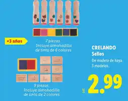 Lidl CRELANDO Sellos oferta