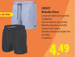 Lidl CRIVIT Bañador bóxer oferta