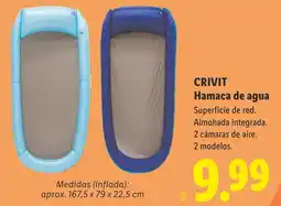 Lidl CRIVIT Hamaca de agua oferta
