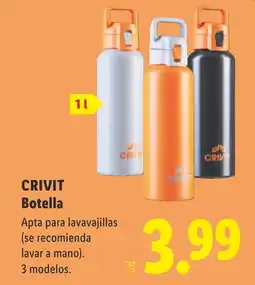 Lidl CRIVIT Botella oferta