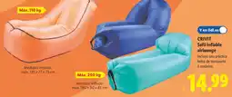 Lidl CRIVIT Sofá inflable airlounge oferta