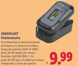 Lidl SENSIPLAST Pulsioxímetro oferta