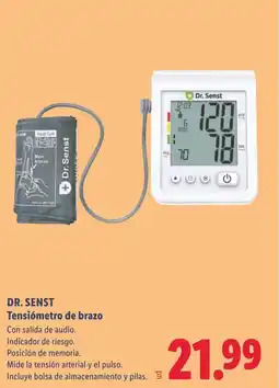 Lidl DR. SENST Tensiómetro de brazo oferta