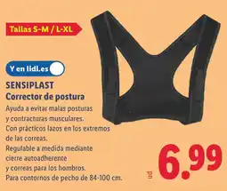 Lidl SENSIPLAST Corrector de postura oferta