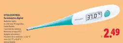 Lidl VITALCONTROL Termómetro digital oferta