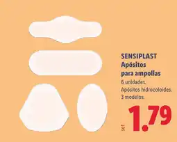 Lidl SENSIPLAST Apósitos para ampollas oferta