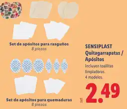 Lidl SENSIPLAST Quitagarrapatas / Apósitos oferta
