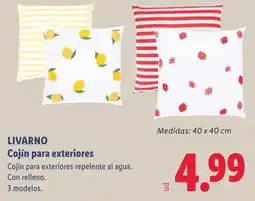 Lidl LIVARNO Cojín para exteriores oferta