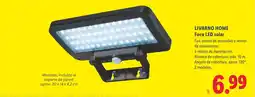 Lidl LIVARNO HOME Foco LED solar oferta