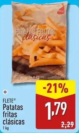 ALDI FLETE Patatas fritas clásicas oferta