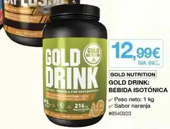 Costco Gold Drink Bebida Isotónica oferta