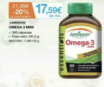 Costco Jamieson Omega 3 Mini oferta