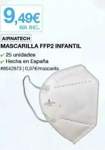 Costco Mascarilla Ffp2 Infantil oferta