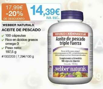 Costco Aceite De Pescado oferta