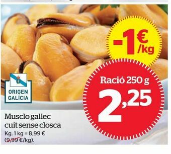 La Sirena Mejillones oferta
