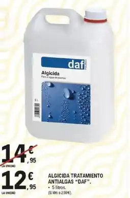 E.Leclerc DAF Algicida tratamiento antialgas oferta