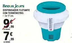 E.Leclerc BEAUX JOURS Dispensador flotante con termómetro oferta