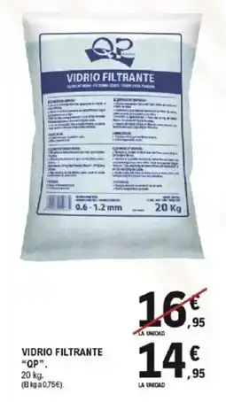 E.Leclerc QP Vidrio filtrante oferta