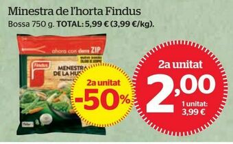 La Sirena Menestra de verduras oferta