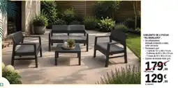 E.Leclerc Conjunto de 4 piezas "kilimanjaro" oferta