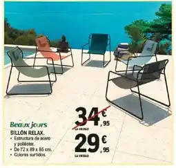 E.Leclerc BEAUX JOURS Sillón relax oferta