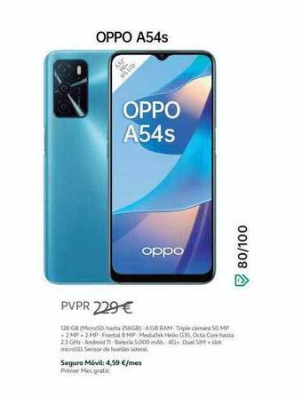 Movistar Oppo A54s oferta