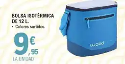E.Leclerc WOODSUN Bolsa isotérmica oferta