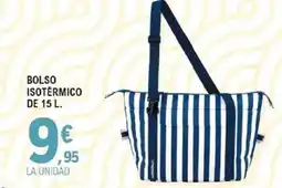 E.Leclerc WOODSUN Bolso isotérmico oferta