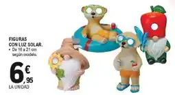 E.Leclerc Figuras con luz solar oferta