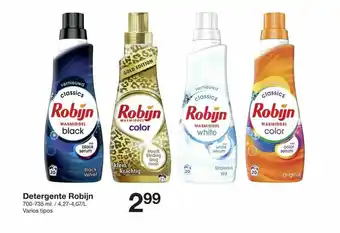 Zeeman Detergente Robijn oferta
