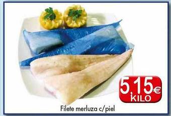 Congelados Copos Filete Merluza C Piel oferta