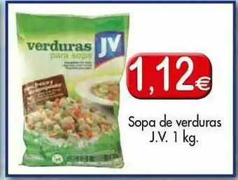 Congelados Copos Sopa De Verduras J.v. oferta