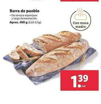 Lidl Barra De Pueblo oferta