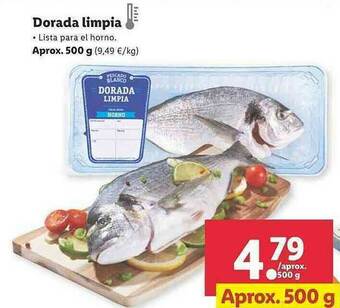 Lidl Dorada Limpia oferta