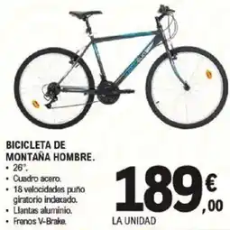 E.Leclerc Bicicleta de montaña hombre oferta